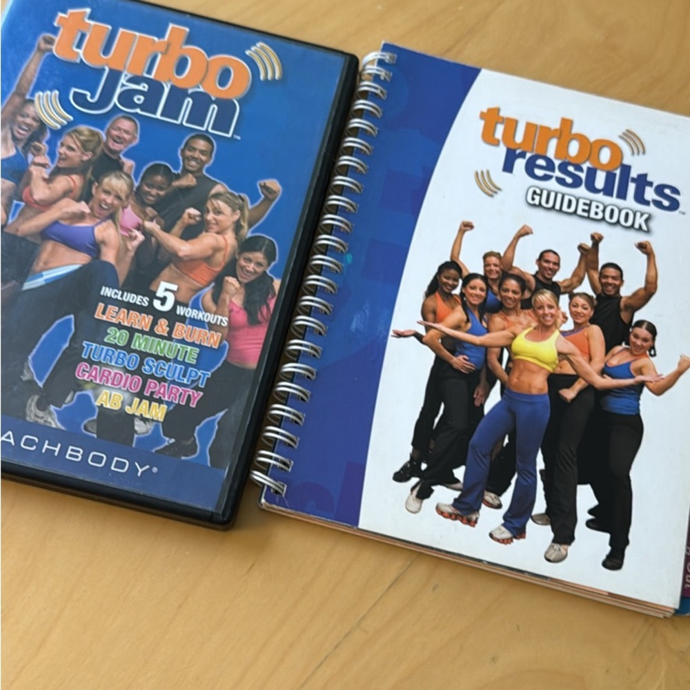Beachbody Turbo Jam Fitness DVD and Guidebook